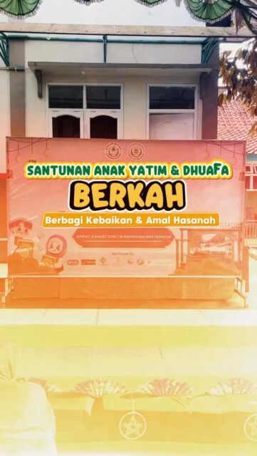 Santunan Anak Yatim dan Dhuafa
Berkah
“Berbagi Kebaikan dan Amal Hasanah” #RamadhanKareem #pauditamkng#ramadhan2026 #fyp