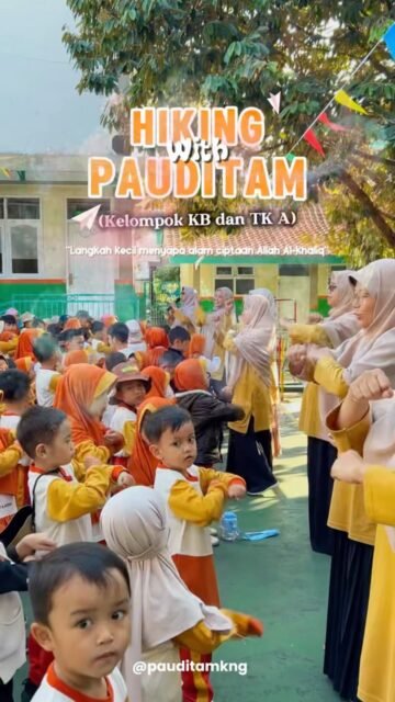 Hiking with PAUDIT Al-Multazam✨🌳
.
Kelompok KB dan TK A
.
“Langkah kecil menyapa alam, ciptaan Allah Al-kholiq.”
#pauditamkng 
#pauditalmultazam 
#hiking
#LangkahKecilMenyapaAlam
